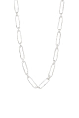Oval To Round Link Necklace